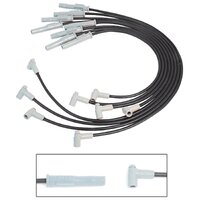 MSD Wire Set, Black, BB Chevy, 88-on