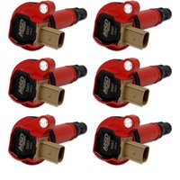 MSD Coil, RED, Ford Eco-Boost 3.5L V6, 6-Pk