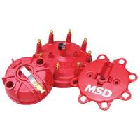 MSD Dist Cap/Rotor Kit, Ford HEI