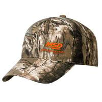 MSD Cap, MSD orange race logo, Camo