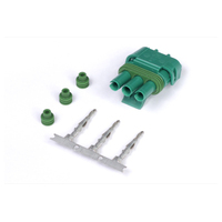 Haltech Plug and Pins Only -Suit 1 Bar GM MAP Sensor (Green)